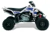 Suzuki LTR 450 ATV Graphic Kit - 2006-2009 Tribal Flames Blue