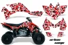 Suzuki LTR 450 ATV Graphic Kit - 2006-2009 Urban Camo Red