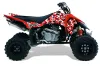 Suzuki LTR 450 ATV Graphic Kit - 2006-2009 Urban Camo Red