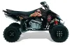 Suzuki LTR 450 ATV Graphic Kit - 2006-2009 Vegas Baller Black