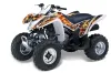 Suzuki LTZ 250 ATV Graphic Kit - 2004-2011 Firestorm White