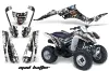 Suzuki LTZ 250 ATV Graphic Kit - 2004-2011 Mad Hatter Black