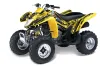 Suzuki LTZ 250 ATV Graphic Kit - 2004-2011 Mad Hatter Yellow