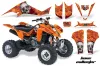 Suzuki LTZ 400 ATV Custom Graphic Kit - 2009-2016