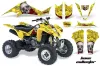 Suzuki LTZ 400 ATV Custom Graphic Kit - 2009-2016