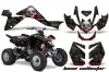 Suzuki LTZ 400 ATV Graphic Kit - 2009-2016 Bone Collector Black