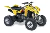 Suzuki LTZ 400 ATV Graphic Kit - 2003-2008 Bone Collector Yellow