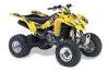 Suzuki LTZ 400 ATV Graphic Kit - 2003-2008 Ed Hardy - Love Kills Yellow