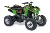 Suzuki LTZ 400 ATV Graphic Kit - 2003-2008 Ed Hardy - Pirates Green