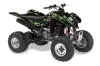 Suzuki LTZ 400 ATV Graphic Kit - 2003-2008 Mad Hatter Black