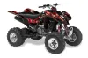 Suzuki LTZ 400 ATV Graphic Kit - 2003-2008 Mad Hatter Red