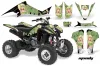 Suzuki LTZ 400 ATV Graphic Kit - 2003-2008 Mandy Green