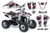 Suzuki LTZ 400 ATV Graphic Kit - 2003-2008 Northstar White