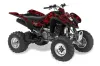 Suzuki LTZ 400 ATV Graphic Kit - 2003-2008 Skulls and Hammers Red
