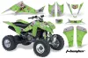 Suzuki LTZ 400 ATV Graphic Kit - 2003-2008 T Bomber Green