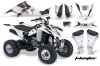 Suzuki LTZ 400 ATV Graphic Kit - 2003-2008 T Bomber White