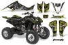 Suzuki LTZ 400 ATV Graphic Kit - 2003-2008 Toxicity Black