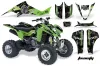 Suzuki LTZ 400 ATV Graphic Kit - 2003-2008 Toxicity Green