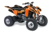 Suzuki LTZ 400 ATV Graphic Kit - 2003-2008 Toxicity Orange