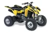 Suzuki LTZ 400 ATV Graphic Kit - 2003-2008 Toxicity Yellow