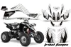 Suzuki LTZ 400 ATV Graphic Kit - 2009-2016 Tribal Flame Red