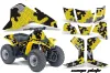 Suzuki QuadSport LT 80 ATV Custom Graphic Kit - 1987-2006