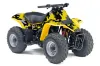 Suzuki QuadSport LT 80 ATV Graphic Kit - 1987-2006 Camoplate Yellow