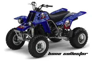 Yamaha Banshee 350 (Full Bore Plastics) ATV Graphic Kit - All Years Bone Collector Blue