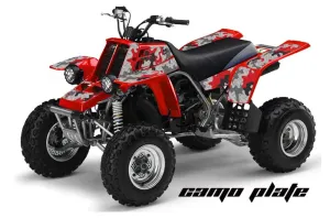 Yamaha Banshee 350 (Full Bore Plastics) ATV Graphic Kit - All Years Camoplate Red