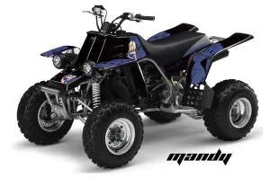Yamaha Banshee 350 (Full Bore Plastics) ATV Graphic Kit - All Years Mandy Blue
