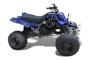 Yamaha Banshee 350 (Full Bore Plastics) ATV Graphic Kit - All Years Reaper Blue