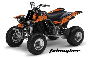 Yamaha Banshee 350 (Full Bore Plastics) ATV Graphic Kit - All Years T Bomber Orange