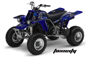 Yamaha Banshee 350 (Full Bore Plastics) ATV Graphic Kit - All Years Toxicity Blue