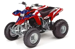 Yamaha Blaster YFS200 ATV Graphic Kit - 1988-2001 Stars n Stripes Red