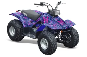 Yamaha Breeze 125 ATV Graphic Kit - 1989-2007 Butterfly Purple