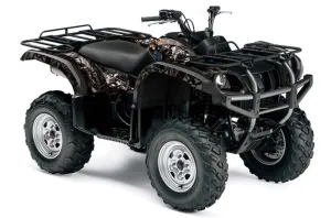 Yamaha Grizzly 660 ATV Graphic Kit - All Years Mad Hatter Black
