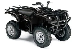 Yamaha Grizzly 660 ATV Graphic Kit - All Years Reaper Black