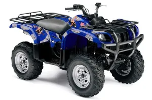 Yamaha Grizzly 660 ATV Graphic Kit - All Years T Bomber Blue