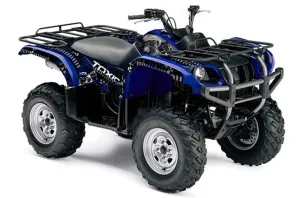 Yamaha Grizzly 660 ATV Graphic Kit - All Years Toxicity Blue
