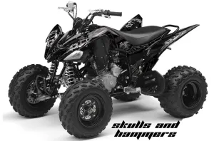 Yamaha Raptor 250 ATV Graphic Kit - 2008-2014 Huntington Ink Black
