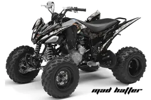 Yamaha Raptor 250 ATV Graphic Kit - 2008-2014 Mad Hatter Black
