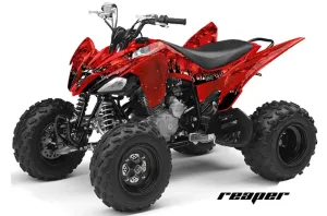 Yamaha Raptor 250 ATV Graphic Kit - 2008-2014 Reaper Red