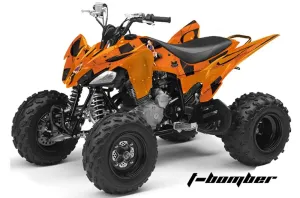 Yamaha Raptor 250 ATV Graphic Kit - 2008-2014 T Bomber Orange