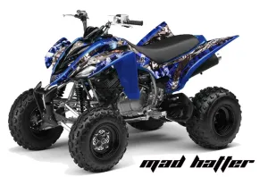 Yamaha Raptor 350 ATV Graphic Kit - 2004-2014 Mad Hatter Black