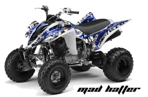 Yamaha Raptor 350 ATV Graphic Kit - 2004-2014 Mad Hatter White