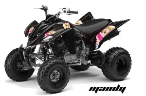 Yamaha Raptor 350 ATV Graphic Kit - 2004-2014 Mandy Pink