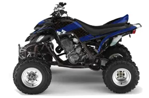 Yamaha Raptor 660 ATV Graphic Kit - 2001-2005 Diamond Race Blue