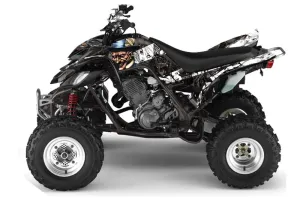 Yamaha Raptor 660 ATV Graphic Kit - 2001-2005 Mad Hatter Blue