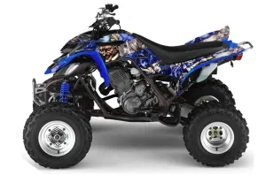 Yamaha Raptor 660 ATV Graphic Kit - 2001-2005 Mad Hatter Green