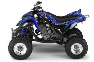 Yamaha Raptor 660 ATV Graphic Kit - 2001-2005 Reaper Blue